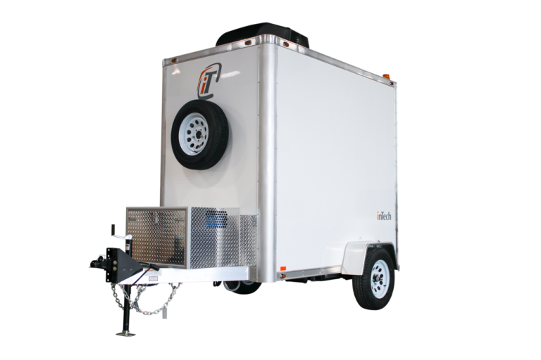 inTech 5'x8' Fiber Splicing Trailer - 11