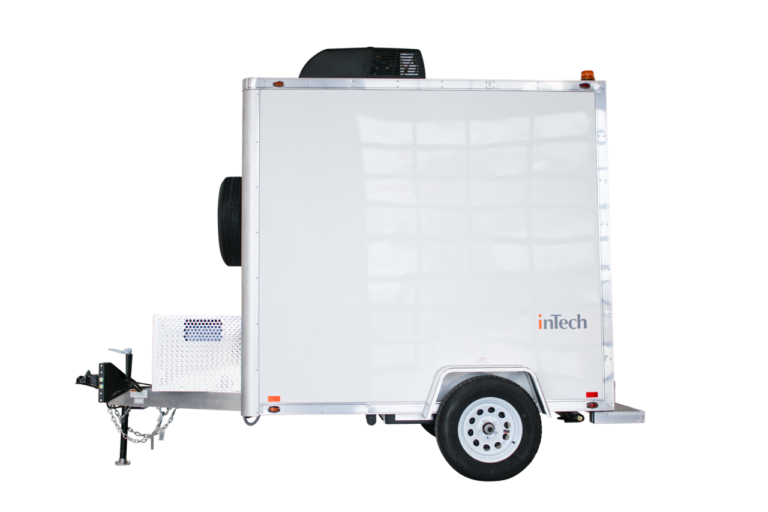 inTech 5'x8' Fiber Splicing Trailer - 12