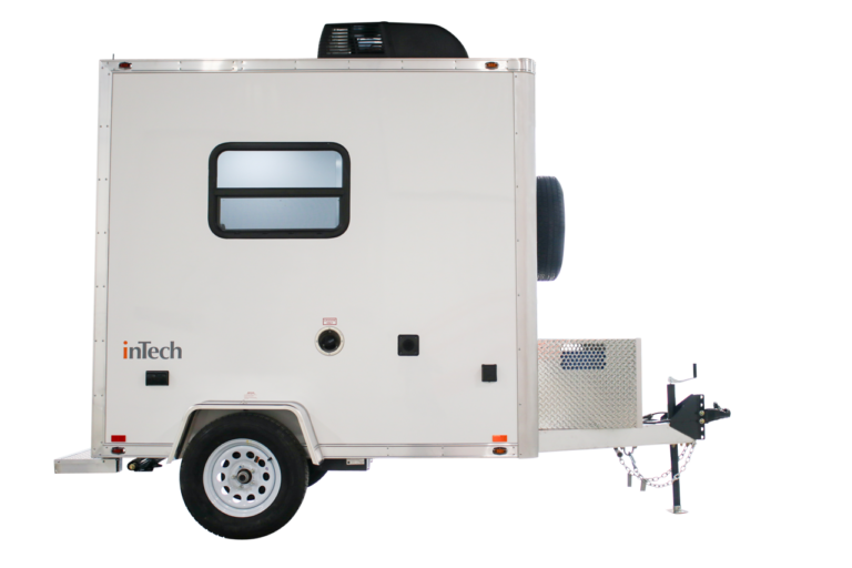 inTech 5'x8' Fiber Splicing Trailer - 16