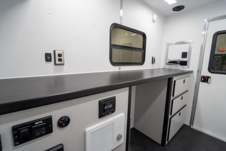 inTech 5'x8' Fiber Splicing Trailer - 8