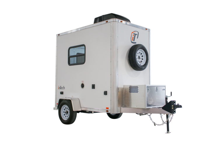 inTech 5'x8' Fiber Splicing Trailer - 9